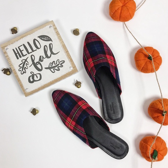 Urban Outfitters Shoes - URBAN OUTFITTERS PLAID SHOES